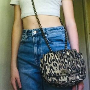 A leopard print purse from NYC!